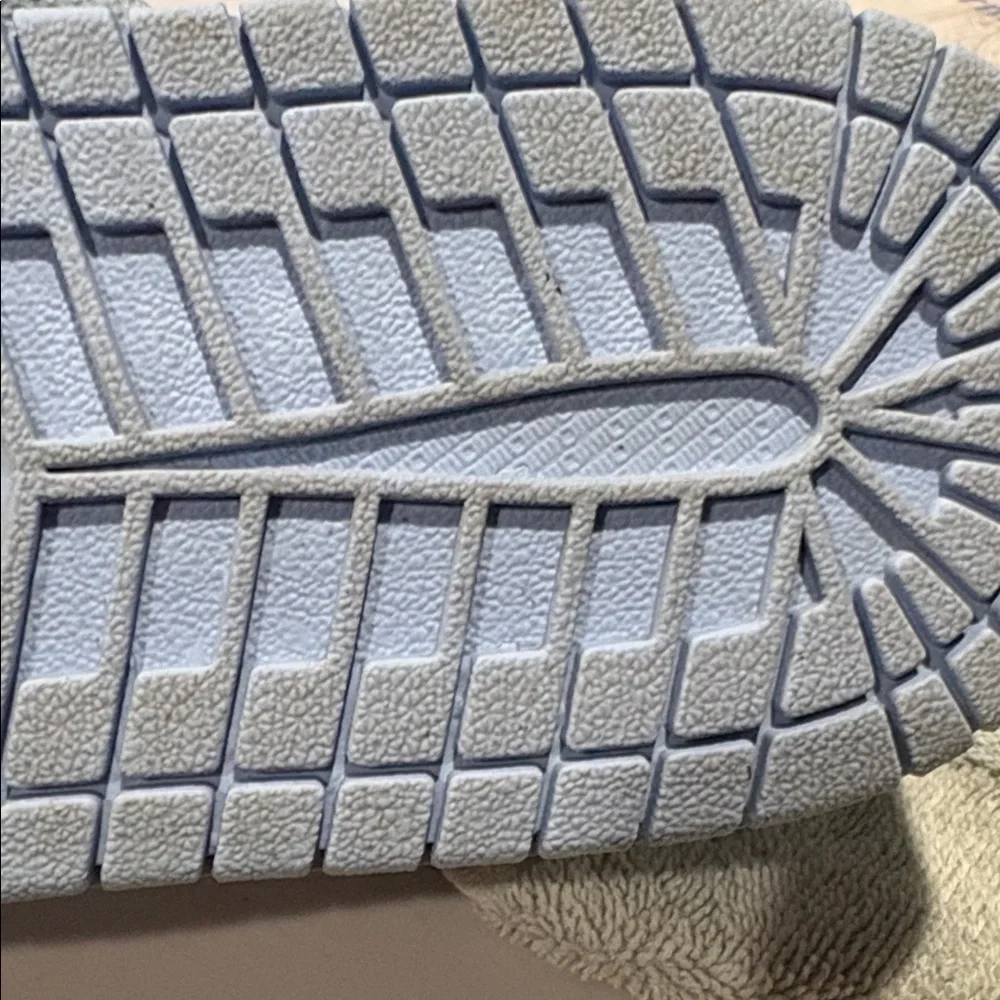 Nike - Women's Air Jordan Retro 1 Low Sneakers. White and baby blue.
